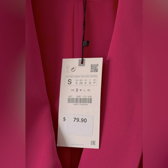 Merry Christmas 🎄🧑‍🎄New collection is ZARA pink dress with belt so stylish 💥😍 - Picture 10 of 14